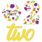 Big Dot of Happiness 2nd Birthday TWO-tti Fruity - DIY Shaped Frutti Summer Second Birthday Party Cut-Outs - 24 Count